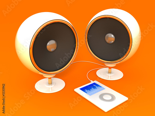 Illustration: Audio system and player Audio system and player