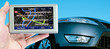 gps in a man hand