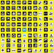 100 traffic signs in vector format - series 2