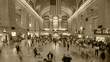 fast crowd moving in grand central station fast crowd moving in grand central station