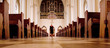 Girl in a catholic temple (high noise: ISO 100, time 30 sec)
