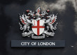 london coat of arms on a wall london coat of arms on a wall
