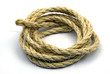 Coil of coarse rope