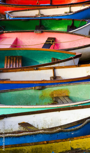 Photo: an abstract image of some boats on the beach at Leigh-on-Sea an abstract image of some boats on the beach at Leigh-on-Sea
