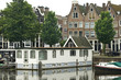 Hausboot in Amsterdam