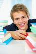 Young student.