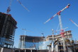 chantier de construction géant