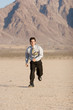 Young businessman running for success Young businessman running for success
