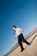 Young businessman outdoors Young businessman outdoors