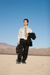Businessman carrying his laptop case Businessman carrying his laptop case