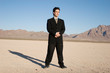 Young businessman in dark suit Young businessman in dark suit