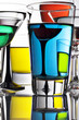 Colorful cocktails