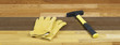 Photo en ligne au meilleur prix Hammer and gloves