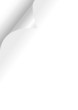 Vektor: Bended paper sheet corner with realistic shadows Bended paper sheet corner with realistic shadows