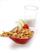 cornflakes frühstück mit milch