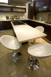 Vertial Shot of a Trendy Modern Kitchen