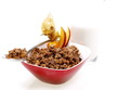 schoko müsli frühstück mit milch