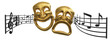  iconic Comedy Tragedy theatre masks