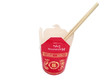 photo of chinese carryout food container with chop sticks