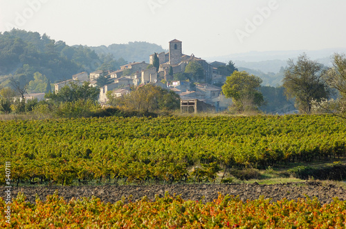 Le village d'Aragon en Aude