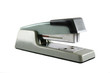 Old well used metal stapler for the office.