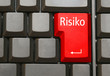 Tastatur mit Risiko Taste