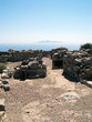 part of the ruins of ancient thira on the island of santorini 05