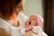 Foto: Mother holding newborn baby girl Mother holding newborn baby girl