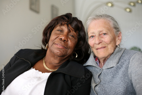 Photo: Senior women friends Senior women friends