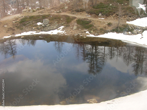 Photo: Lago a specchio Lago a specchio