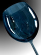 blaues glas