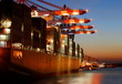 Containerschiff, Export, Hafen Containerschiff, Export, Hafen