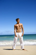 Physically fit man.