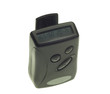 black and grey pager isolated on white background
