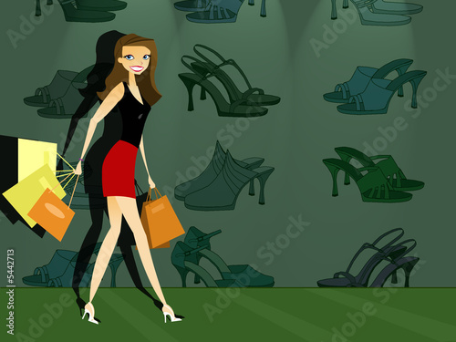 Shopping girl 2