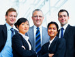 Multi-ethnic business group