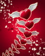 Flying hearts