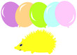 cartoon hedgehog