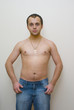 Young nude man