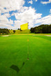 Beautiful golf green on a lovely course