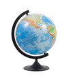Terrestrial globe isolated Terrestrial globe isolated