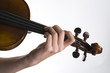 Fingering violinist