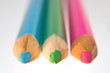 A photo of colorful drawing pencils