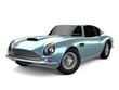 Light-blue Classical Sports Car Light-blue Classical Sports Car
