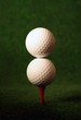 Foto: Double golf, only for very skilled golfers Double golf, only for very skilled golfers
