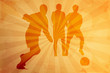 Vecchia cartolina sportiva - Calcio