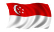 singapur fahne singapore flag
