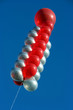 Colored balloons in the sky