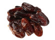 Date brown fruit isolated on white background Date brown fruit isolated on white background