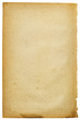 Old-style stained yellow paper. Image on white Old-style stained yellow paper. Image on white
